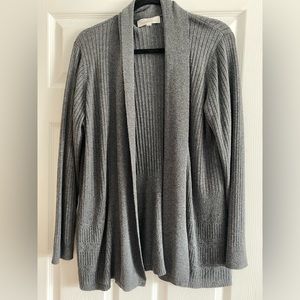 Tradition Ladies Cardigan Grey Size Large